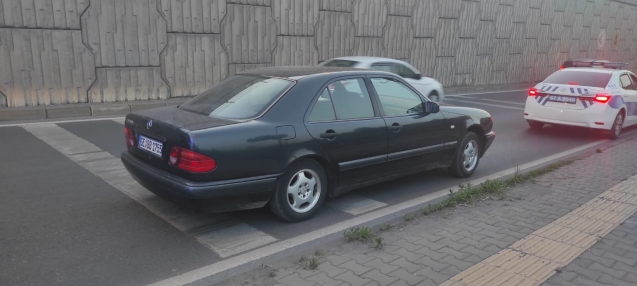 Trafik kazasında bir kişi yaralandı...