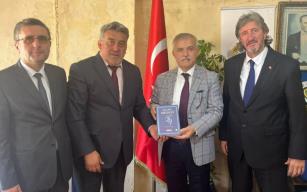 Vali Yardımcısı Muammer Balcı'dan,Gazetecilere ziyaret...