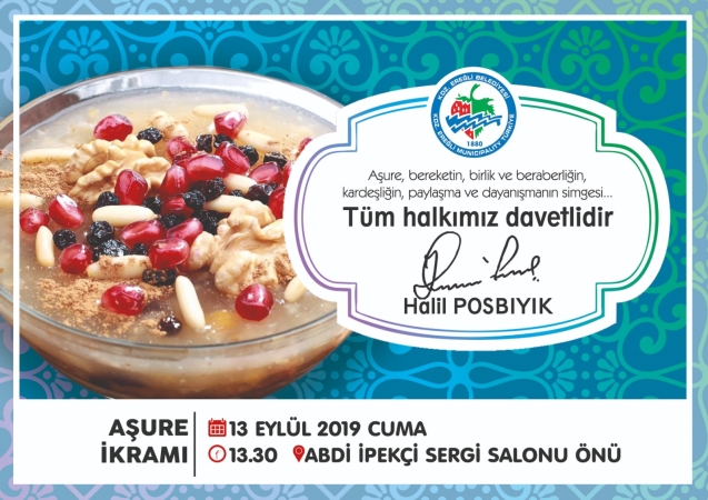 EREĞLİ BELEDİYESİ AŞURE DAĞITACAK