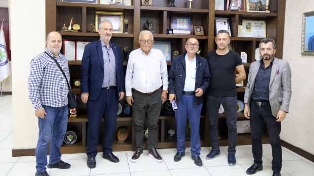 GAZETECİLER DERNEĞİ, BAŞKAN POSBIYIK’I ZİYARET ETTİ
