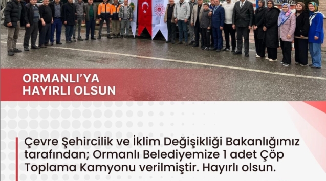 Saffet Bozkurt, Ormanli'ya hayırlı olsun...