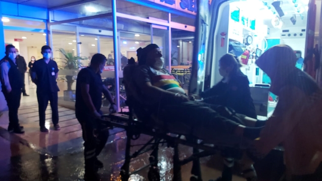İş kazası...1 yaralı...