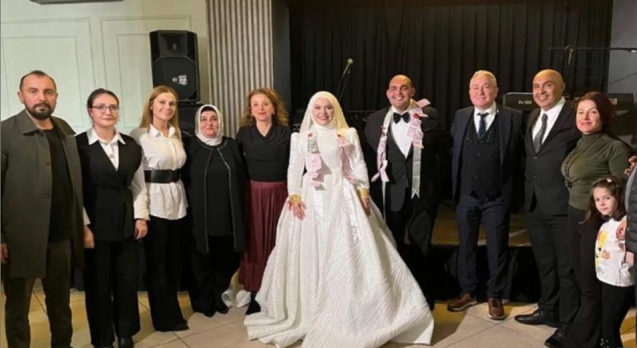 Mertcan Tomakin ile Sıla Karadağ dünyaevine girdi...