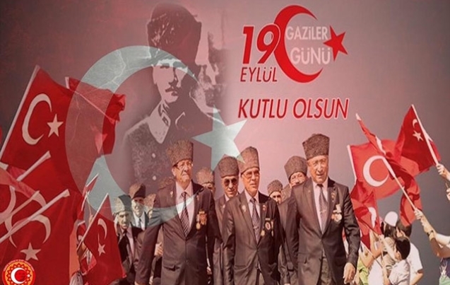 19 Eylül Gaziler Günü kutlaması...