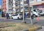 Kaldırıma çarparak durabildi ! 1 yaralı