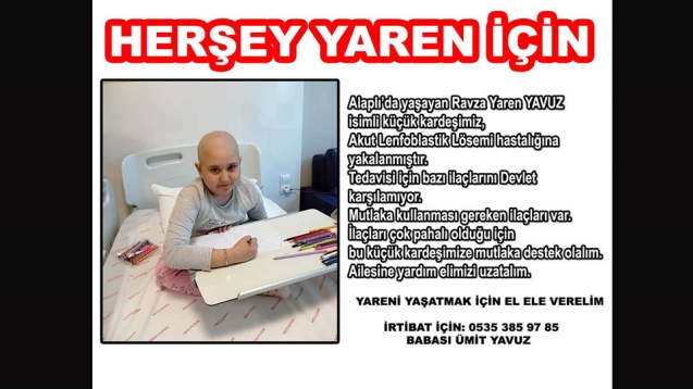 Her şey Yaren için!..