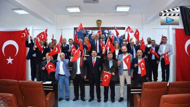 BELEDİYE MECLİSİ, BARIŞ PINARI HAREKATI’NA DESTEK VERDİ...
