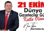 TEKİN'DEN GAZETECİLER GÜNÜ MESAJI...