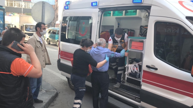 Alışveriş yaparken fenalaştı