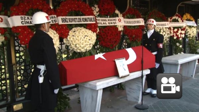 pilot girgin, son yolculuğuna uğurlandı...