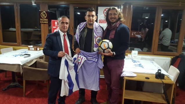 Ereğlili komiser’e anlamlı hediye..