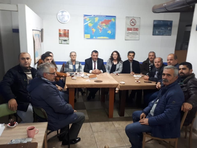 Dernek başkanları ile bir araya geldi…
