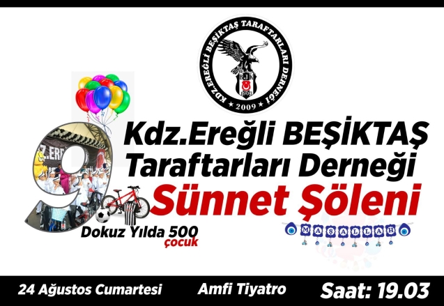 BJK'DEN 9.CU SÜNNET ŞÖLENİ...