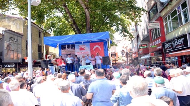 Başkan Tekin Hacı adaylarını uğurladı…