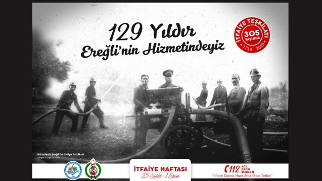 İTFAİYE HAFTASI BAŞLIYOR...