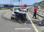Trafik kazası...1 yaralı