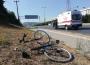 Cip ile bisiklet çarpıştı...