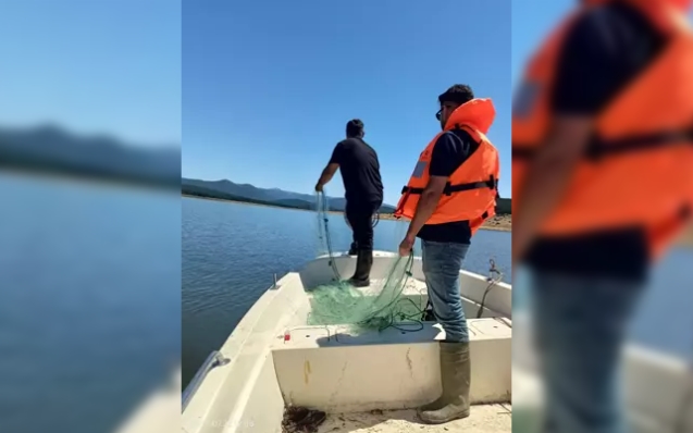 Akarsu ve göletlere denetim yapıldı...