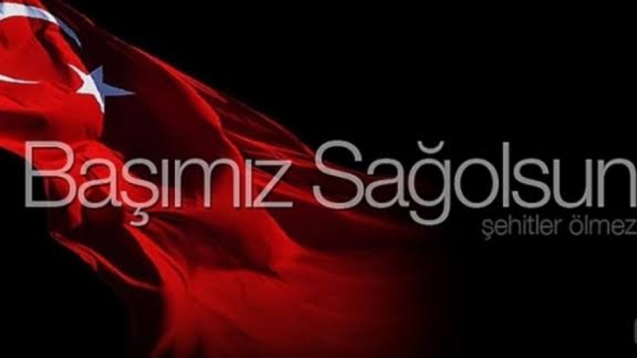 TEKİN''MİLLETİMİZİN BAŞI SAĞOLSUN''...