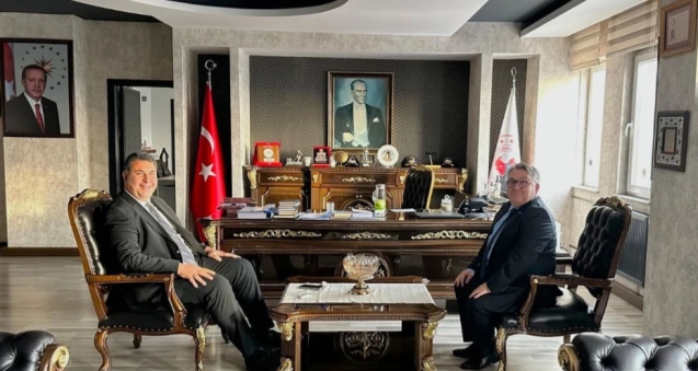 Rektör’den Karadeniz Ereğli Kaymakamı Yılmaz’a ziyaret...