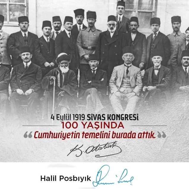SİVAS KONGRESİ 100.YILINDA...