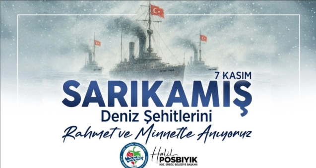 Sarıkamış Deniz şehitlerini rahmetle anıyoruz...