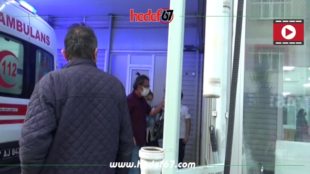 Arı sokması sonucu fenalaştı...hastaneye kaldırıldı
