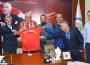 TEPEÖREN SPOR KULÜBÜNDEN, BAŞKAN'A ZİYARET...