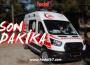 Ambulans ile Otomobil kafa kafaya çarpıştı...4 yaralı
