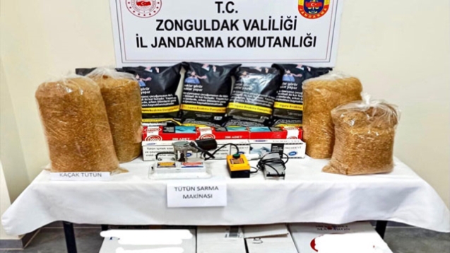 Tütün ve Makaron satışı yapan bir kişi gözaltına alındı