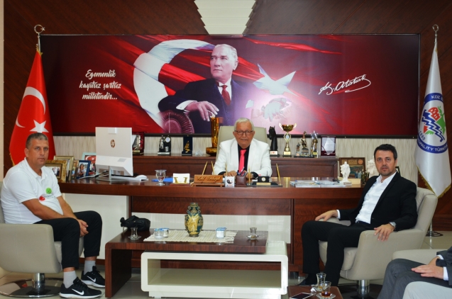 BOSNA HERSEK HEYETİNDEN BAŞKAN POSBIYIK’A ZİYARET