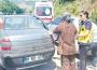 Önce TIR’la çarpıştı… Sonra otomobile çarptı…