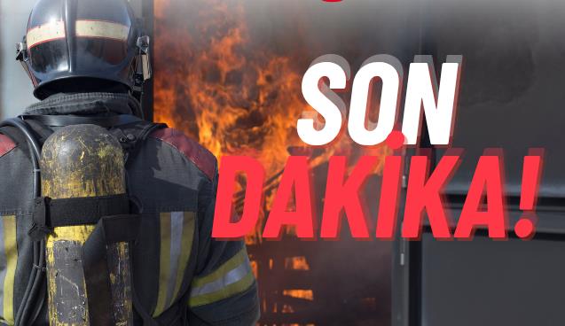 Tersanede yangın...