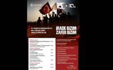 15 Temmuz anma ve farkındalık etkinlikleriyle kutlanacak