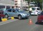 Kamyon otomobile çarptı...