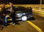 Trafik kazası..1 yaralı...