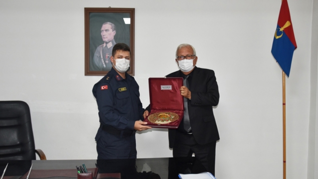 POSBIYIK’TAN JANDARMA KOMUTANI DÜNDAR’A ZİYARET...