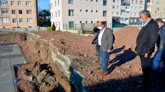Gülüç İlkokulunda çalışmalar adım adım ilerliyor.