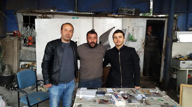 AKDENİZ'DEN, TANIK' A ZİYARET...