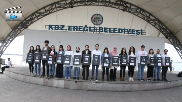Üniversiteli gençlerden farkındalık örneği…