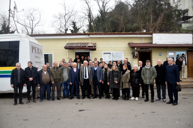 Posbıyık; ziyaretlerine devam ediyor...