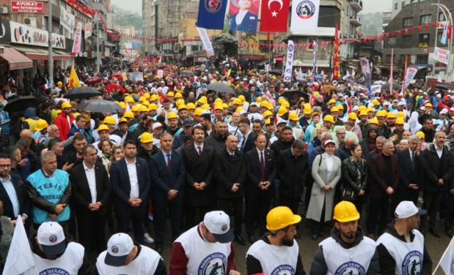 1 Mayıs Emeğin Başkent'inde coşkuyla kutlandı...