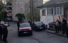 Trafik kazasında 2 kişi yaralandı...