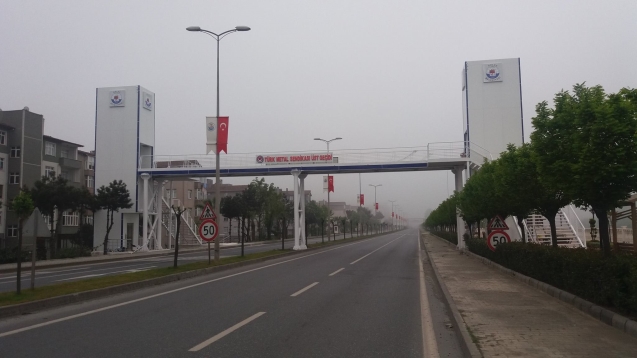 ''Türk Metal Sendikası Üst Geçidi'' Açılışa Hazır