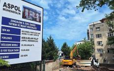 Firma teslim aldı… Çalışmalara başlandı…