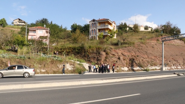 Üst geçit yapılmasını istediler.