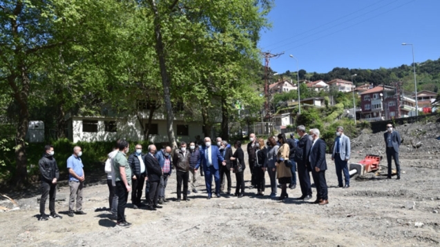 Plajda 4 mevsim spor yapılacak alanlar olacak...