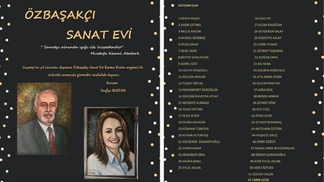 Tüm sanatseverleri açılışımıza bekliyoruz” dedi.