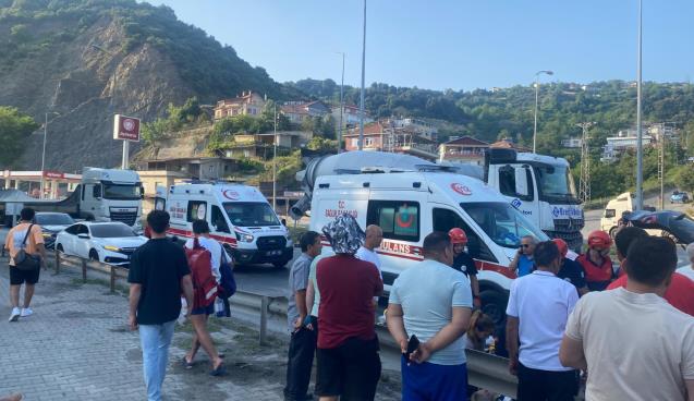 Ereğli-Alaplı yolunda kaza…