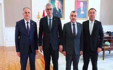 Sağlık bakanı ile makamında görüştüler…